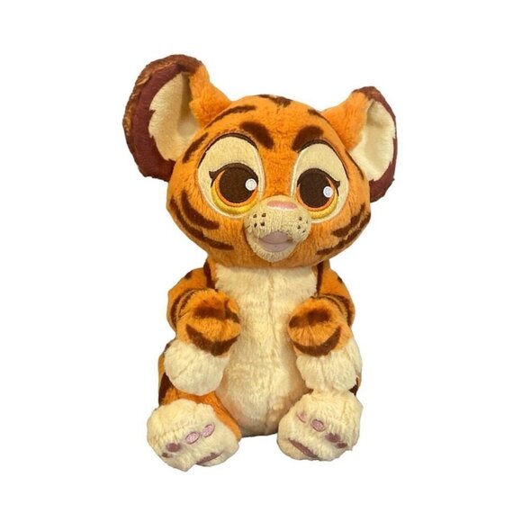 Disney Parks Disney Babies Aladdin Rajah Tiger 10” Plush Stuffed Toy No Blanket - Picture 1 of 9